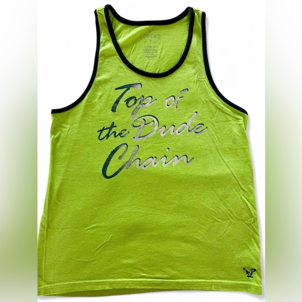 American Eagle Outfitters Lime Green Tank Top